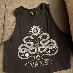 Vans cropped tank